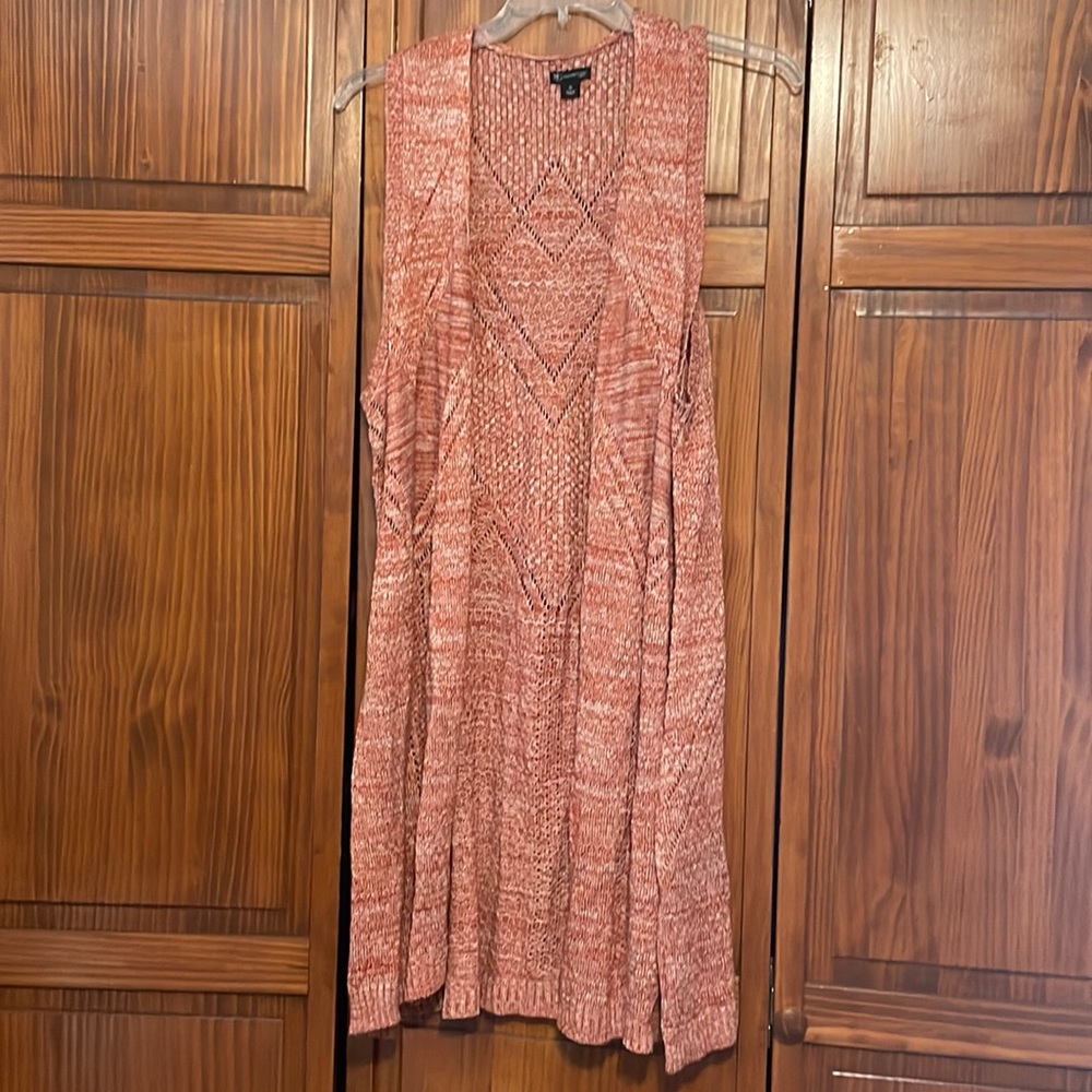 Long Duster Cardigan, 3X